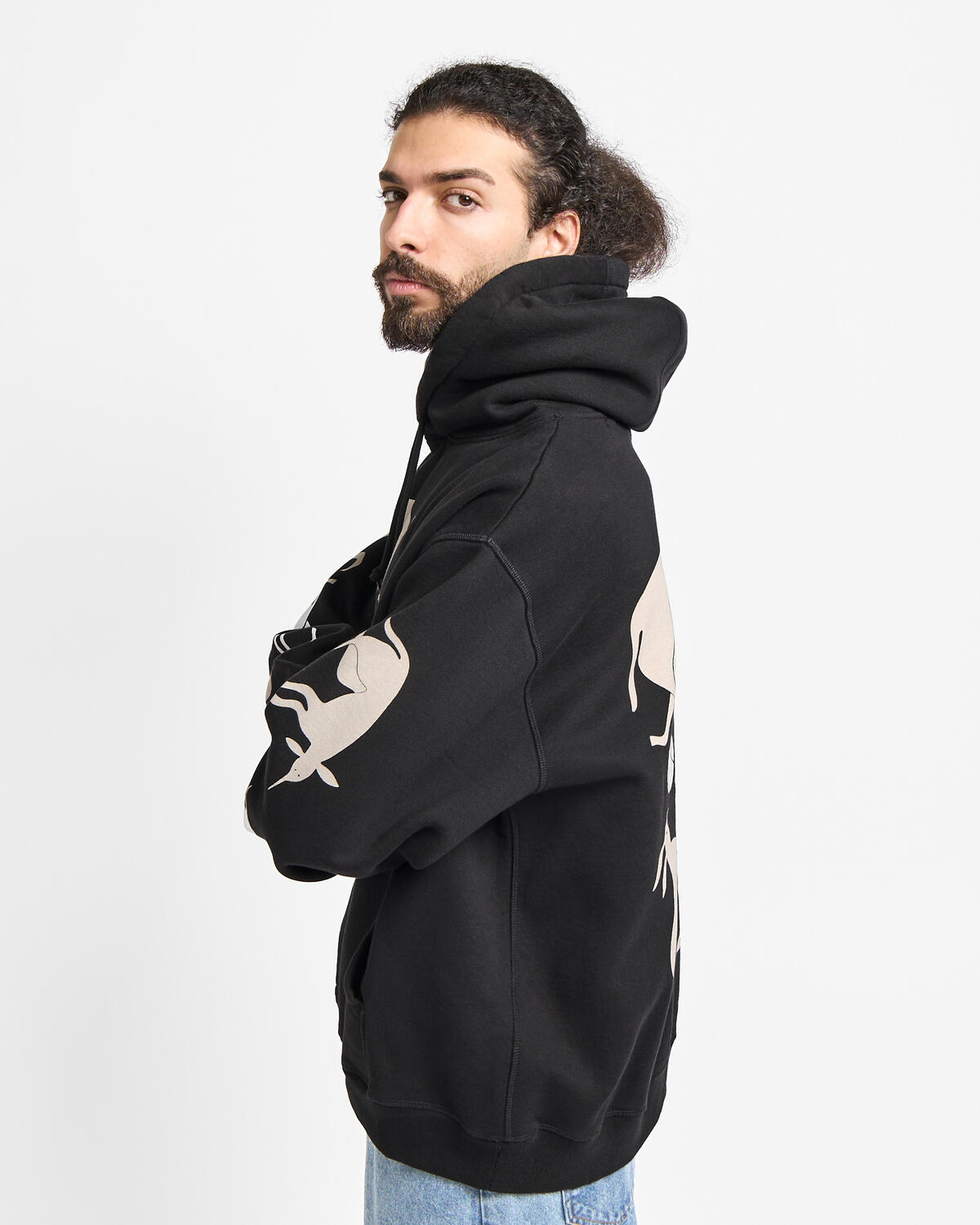 by Parra Non grand cafe hooded sweatshirt | 55230 | AFEW STORE by Parra Non grand cafe hooded sweatshirt | 55230 | AFEW STORE